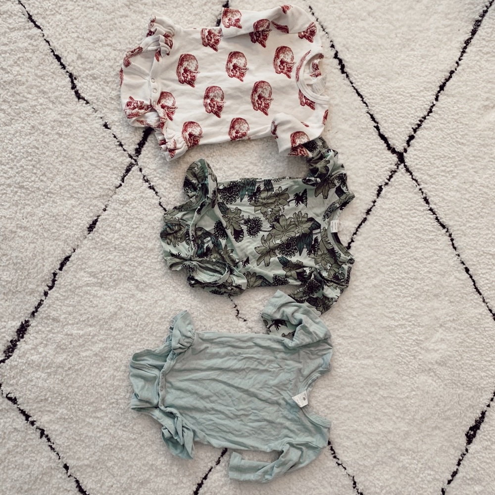 Kate Quinn Ruffle onsies
